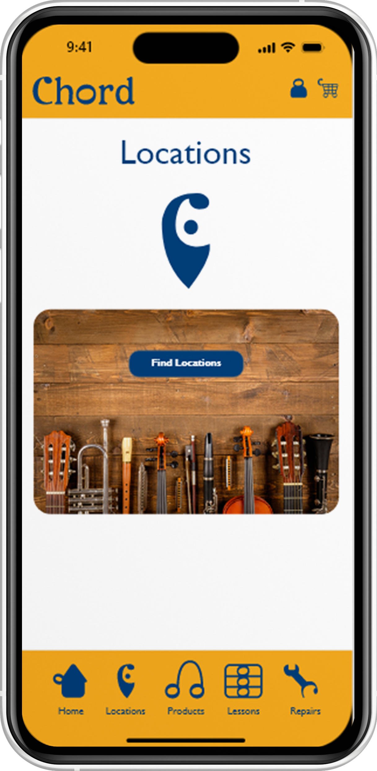 Location Screen Display
