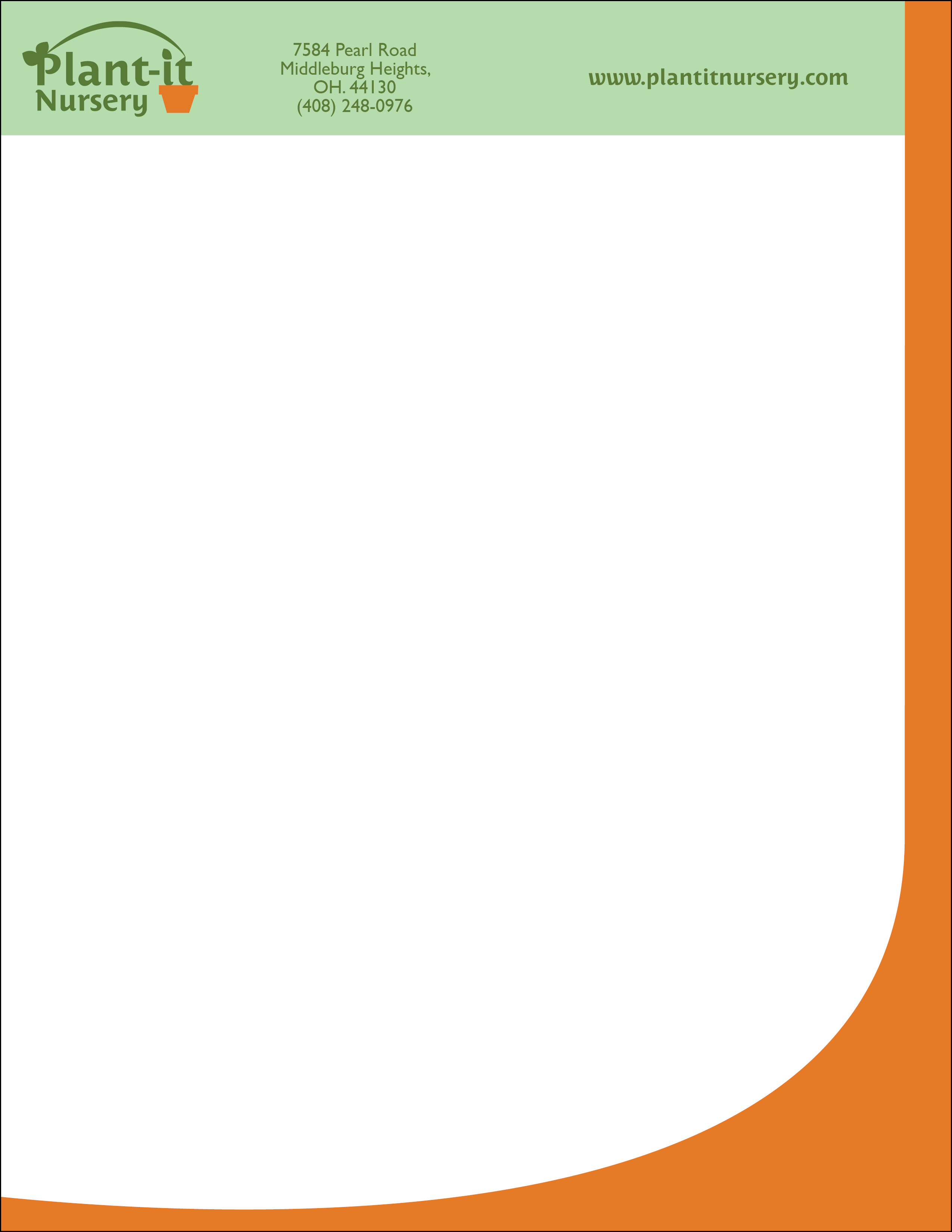 Plant-it Letterhead